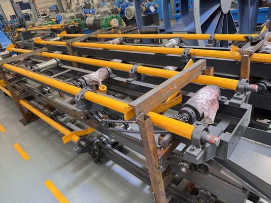 ASTM A53 لوله های فولادی ساخت ماشین فولادی گرم فولاد 2.0 میلی متر - 6.0 میلی متر Uncoiler