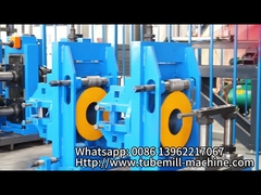 خط آسیاب ERW مقرون به صرفه. تغییر بین کربن و فولاد گالوانیزه در چند دقیقه با تغییر سریع